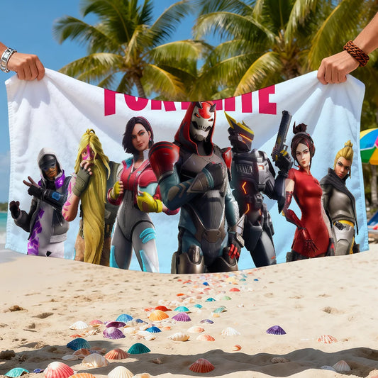 Towel Beach Bath Quick-Drying Lightweight Portable F-FORTNITES-ES Sauna Camping Swim Game Pool Travel