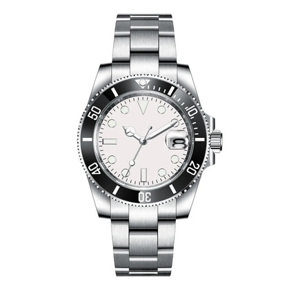 Custom watches Luxury Sapphire MIYOTA/NH35 Automatic Wristwatch Mechanical Mens Watch Sterile Dial Ceramic 10Bar Lume Male Clock