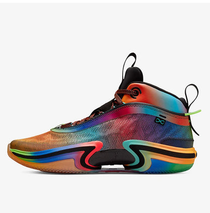 Nike Authentic Jordan Unisex Rainbow Mid-Top - Scarpe da basket resistenti DN4200-064
