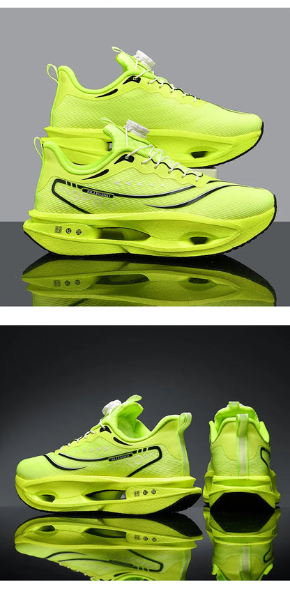 Running Shoes Carbon Board Speciality Marathon Men Sports Breathable Lightweight Women's Comfortable Athletic Nonskid Sneakers