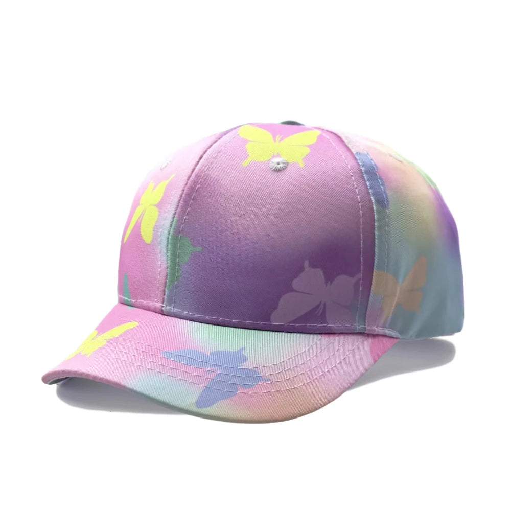 Hot Cartoon Print Child 54cm Head Circumference Baseball Caps for Boy Girl Under 10 Years Old Dazzling Lovely Snapback Hats BK31