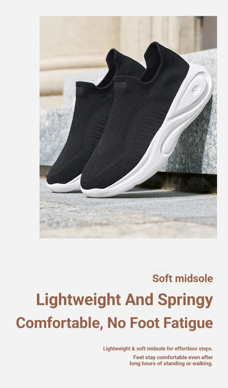Xtep Anti-Slip Lightweight Soft Mid sole Rebound For Male Breathable Comfortable Casual Shoes 874219320013