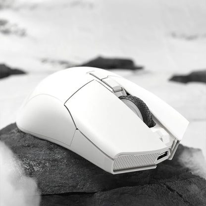 MOTOSPEED Darmoshark N3 Pro Wireless Gaming Mouse, Tri-Mode Bluetooth Gaming Mouse with PAW3395 Sensor, 8K Polling Rate, 26,000 DPI, Rechargeable Ergonomic Gaming Mouse