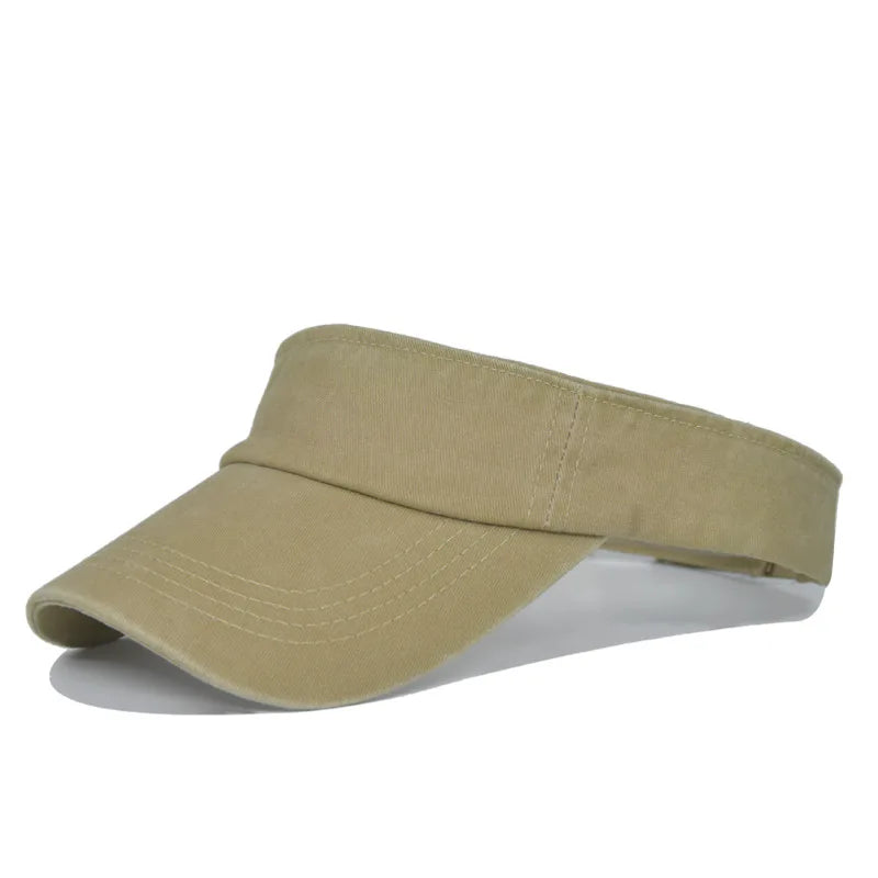1pc Structured Brim Quick-Dry Sun Visor Hat for Women,Lightweight Sun Protection Sports Visor for Running Golf Tennis Pickleball