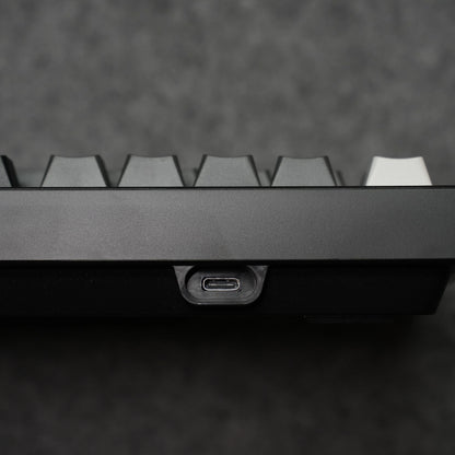 Teclado Akko 5075 V3 75% ANSI-US con rueda de volumen, hot-swappable, RGB, USB Type-C/2.4g y BT5.0, trimodo, teclado mecánico gaming personalizado