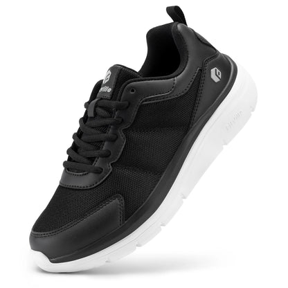 Scarpe da camminata FitVille da uomo, larghezza ampia, massima ammortizzazione, sneakers sportive leggere per alleviare il dolore da fascite plantare