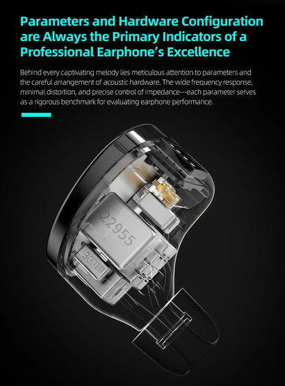 KZ Sonata 14BA Balanced Armature Drive in Ear Earphone Tuning Earbuds Hifi Monitoring Music Game Headphone 2PIN Cable