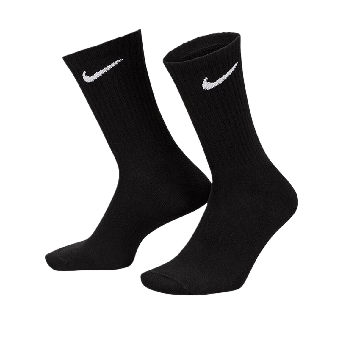 Meias Nike Meias grossas de basquetebol da Nike Meias desportivas compridas com tecnologia Dri-FIT para respirabilidade, embalagem de 3 pares SX7667-100