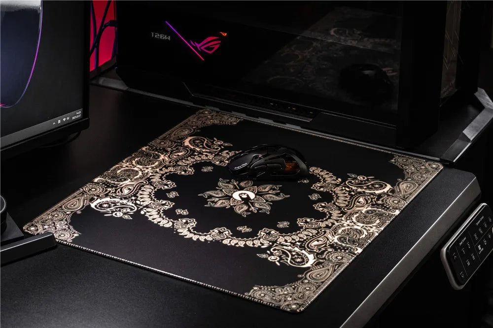 Angry Miao Infinity Mouse Wireless da Gaming Hot-Swappable in Metallo Ultralight Hollow PAW3950 Dual 8K Cablato Tri-Mode Arancione