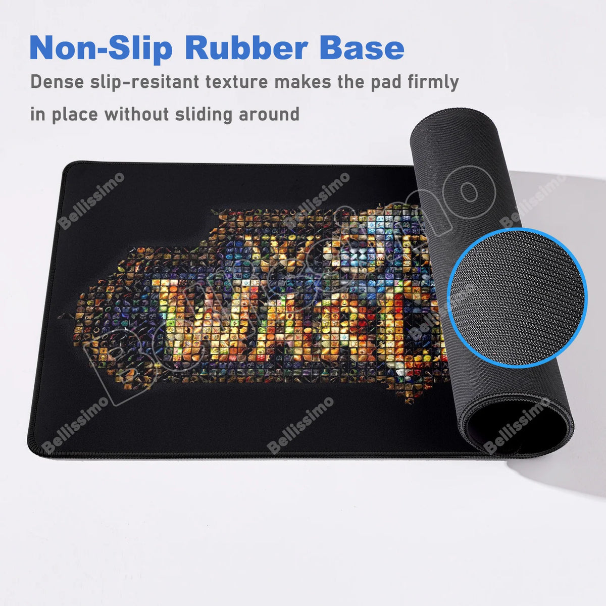 World Of Warcraft 90x40 stor gaming-musemåtte til spilbord, Csgo, naturgummimåtte, Grande Gamer, XXL computermusemåtte