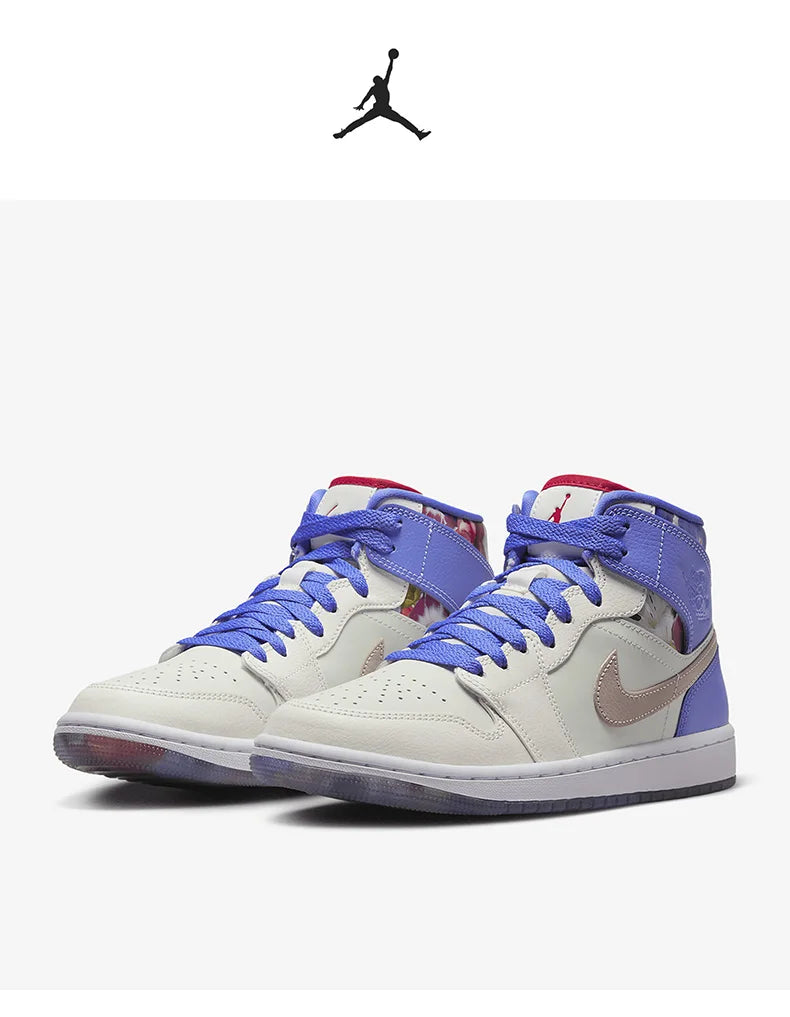 Zapatillas de skate Nike Air Jordan 1 Mid SE auténticas para mujer FD4331-121