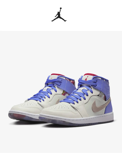 Zapatillas de skate Nike Air Jordan 1 Mid SE auténticas para mujer FD4331-121