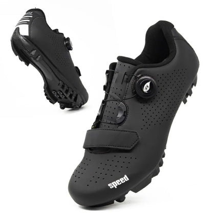 whytesole Men Cycling Sneaker Mtb Flat Shoes Cleat Self-Locking Mountain Bike Shoes Women Road Bicycle Cycling Shoe Dirt