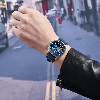 PAGANI DESIGN 2026 Original 43MM Men's Automatic Mechanical Watch NH39 200M Waterproof AR Sapphire Mirror Watches For Men ﻿
