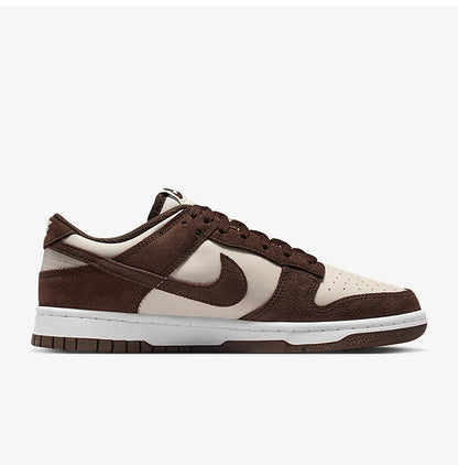 Sapatilhas desportivas Nike Dunk Low autênticas para mulher, de cano baixo, resistentes ao desgaste e respiráveis IO4244-102