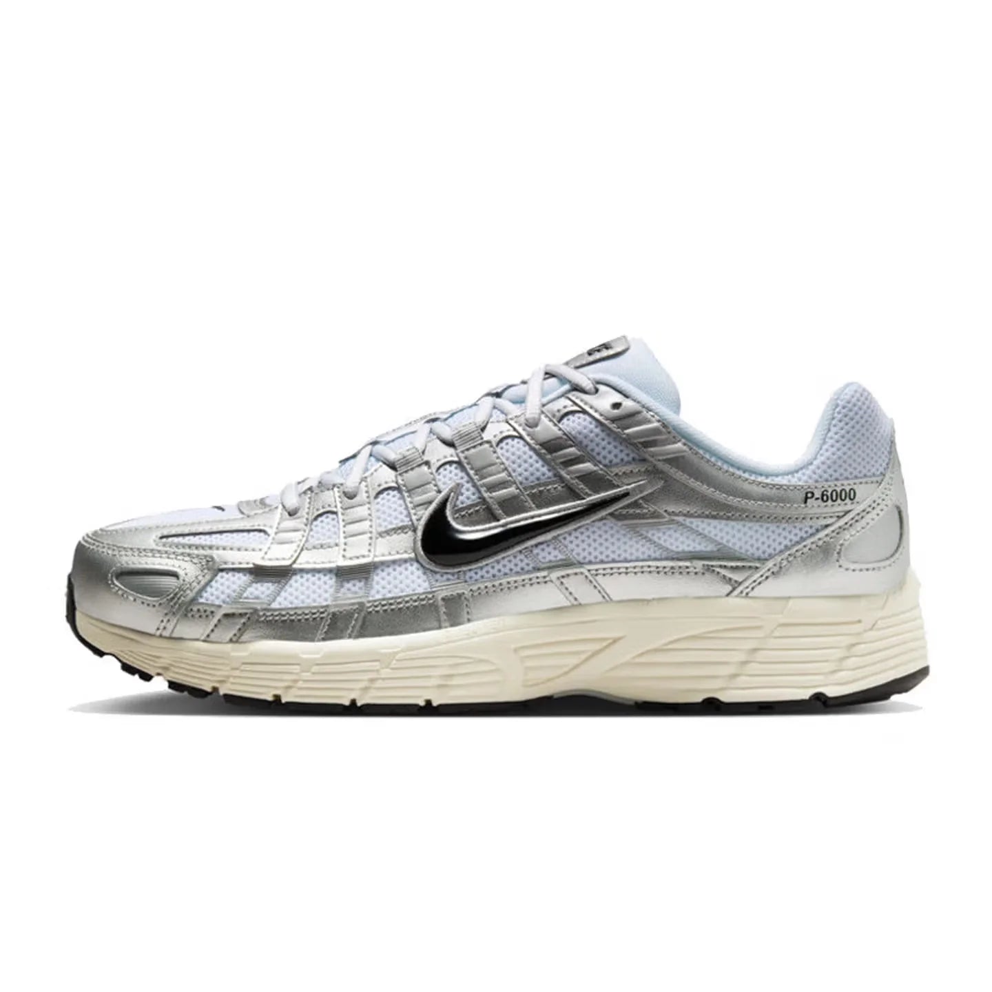 Nike P-6000 Men's Running Shoes Retro Style Premium Cushioning Lightweight Comfort for Everyday Wear CD6404-107