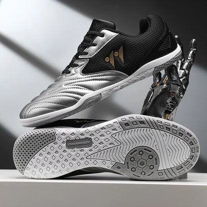 High-Quality New Men's Football Boots Grass High-Top Futsal Sneakers Soccer Shoes Non-Slip Match Indoor Hot-Selling Outdoor Sports
