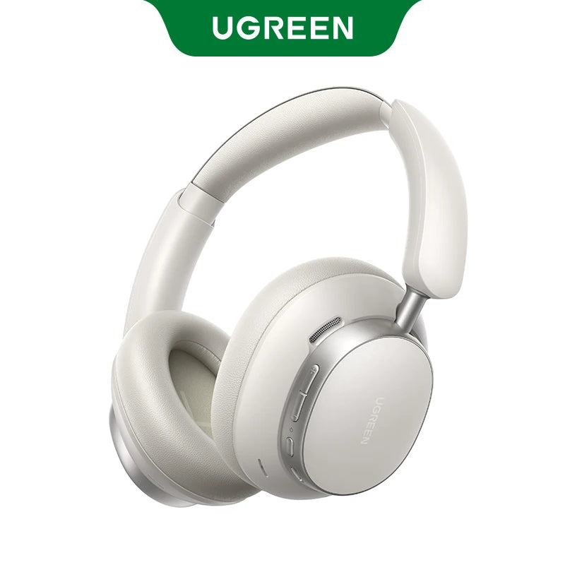 Auriculares inalámbricos UGREEN Studio Pro con ANC de 48dB – Auriculares circumaurales Bluetooth 6.0 Hi-Res LDAC con 120H de autonomía