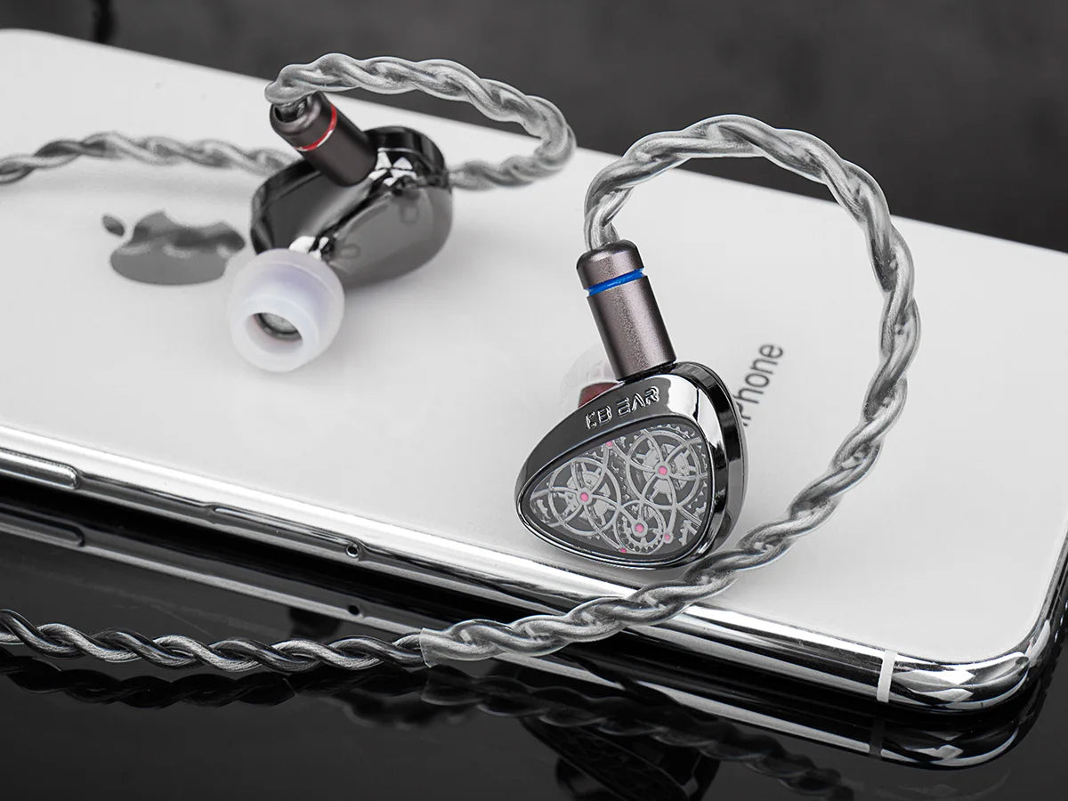 KBEAR Tourbillon-Pro TB-PRO Écouteurs intra-auriculaires 10 mm DD Haute Résolution Type-C HIFI Filaire avec Diaphragme Composite PU+PEEK+DLC