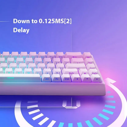 Tastiera meccanica IROK Carotmas Mercury68 con switch magnetici 8K, 68 tasti, RT 0.004mm, bassa latenza, gaming cablata personalizzata per PC, ideale come regalo