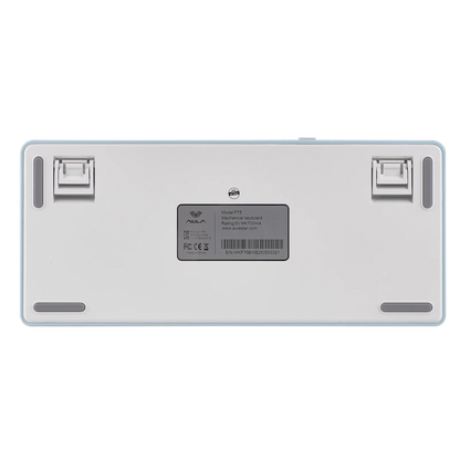 EPOMAKER AULA F75 ISO-ES 75% spagnola QWERTY Hot-Swap, tastiera meccanica da gaming cablata/Bluetooth/wireless 2.4GHz con montaggio gasket e retroilluminazione RGB