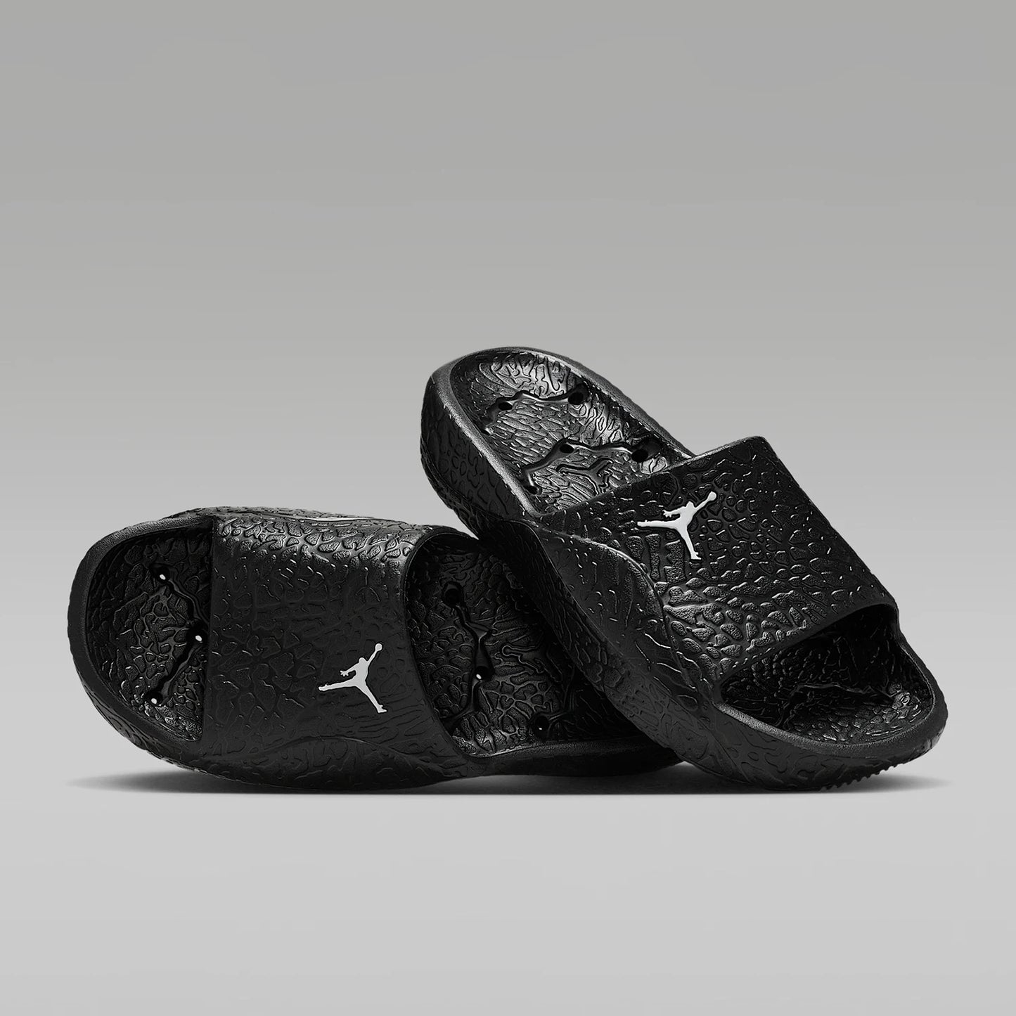 Sandalias de baño Nike Genuine Jordan para hombre con textura agrietada HQ2163-001