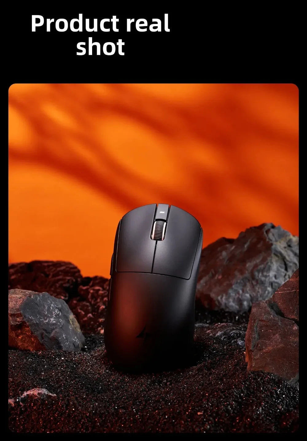 Mouse gaming wireless Bluetooth ATK Dragonfly A9, design ergonomico, risposta rapida, PAW3950 Ultra, 800mAh, leggero, 8KHz, eSport