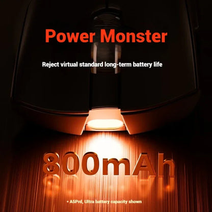 EWEADN A5 Pro Ultra Wireless Gaming Mouse, Lightweight Tri-Mode Mouse with PAW3395 Sensor, 26K DPI, Low Latency Rechargeable Gaming Mouse