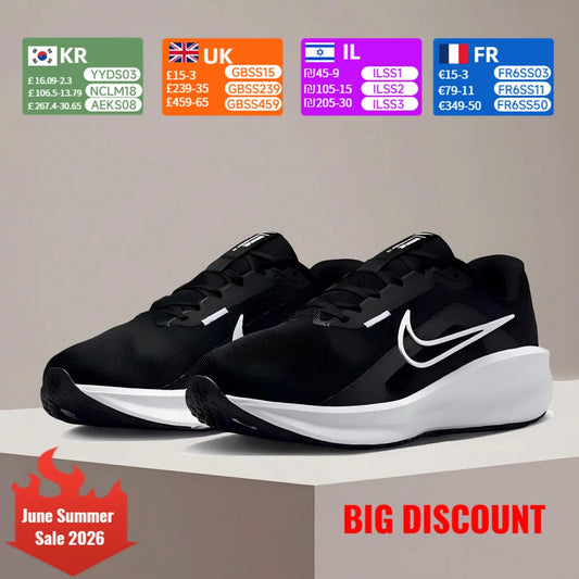 Zapatillas de running Nike Downshifter 13 para hombre: antideslizantes y duraderas, con amortiguación cómoda, elegantes y versátiles FJ1284-001