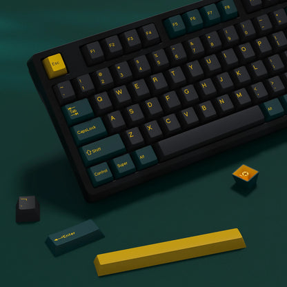 KBDiy GMK MarrsGreen Keycap tasti profilo Cherry Double Shot PBT ISO per kit tastiera meccanica gamer DIY Gaming Point KeyCap