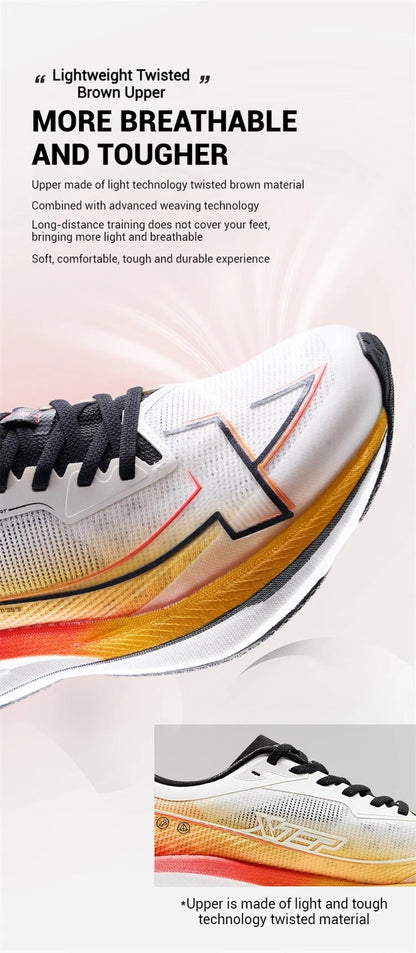 Xtep One Piece Model 2.0 Running Shoes For Men  Autumn Comfortable Stability Cushion Rebound Male Sneakers 876319110073