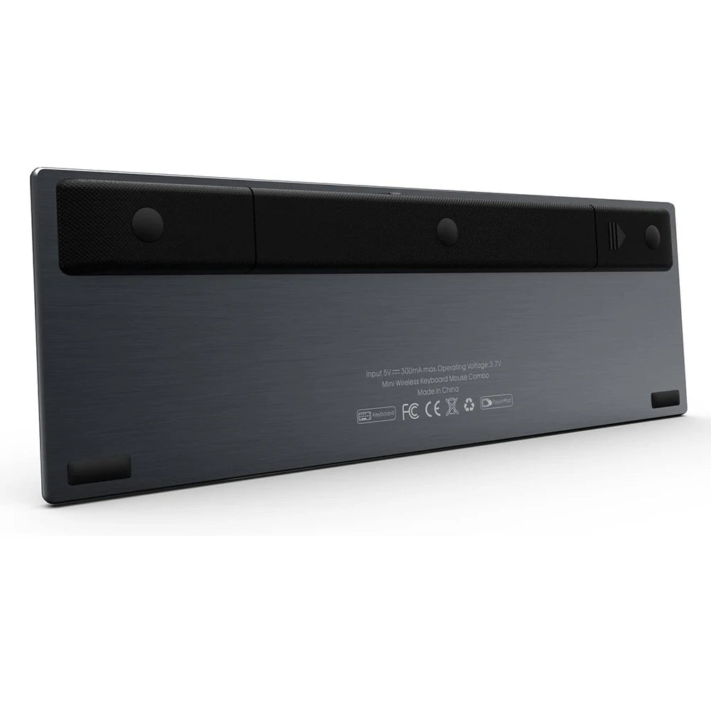 Tastiera wireless russa spagnola inglese francese Rii K12+/i12+ Mini Keyboard con touchpad mouse per Android laptop PC TV Box