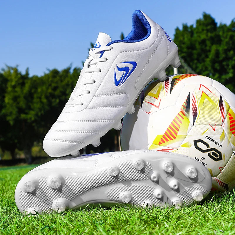 Nouvelles chaussures de football pour hommes, chaussures de soccer d'extérieur TF FG, crampons pour terrain en herbe, chaussures d'entraînement confortables, chaussures de match, futsal, chaussures de sport respirantes pour