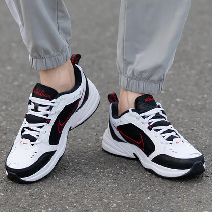 Nike Air Cushion Cushioning Design Outdoor Unisex Dad Shoes New Lightweight Comfortable Everyday Thick-Soled Dad Shoes M2K Tekno Versatile Retro Style Dad Shoes Trendy Must-Have 415445-101