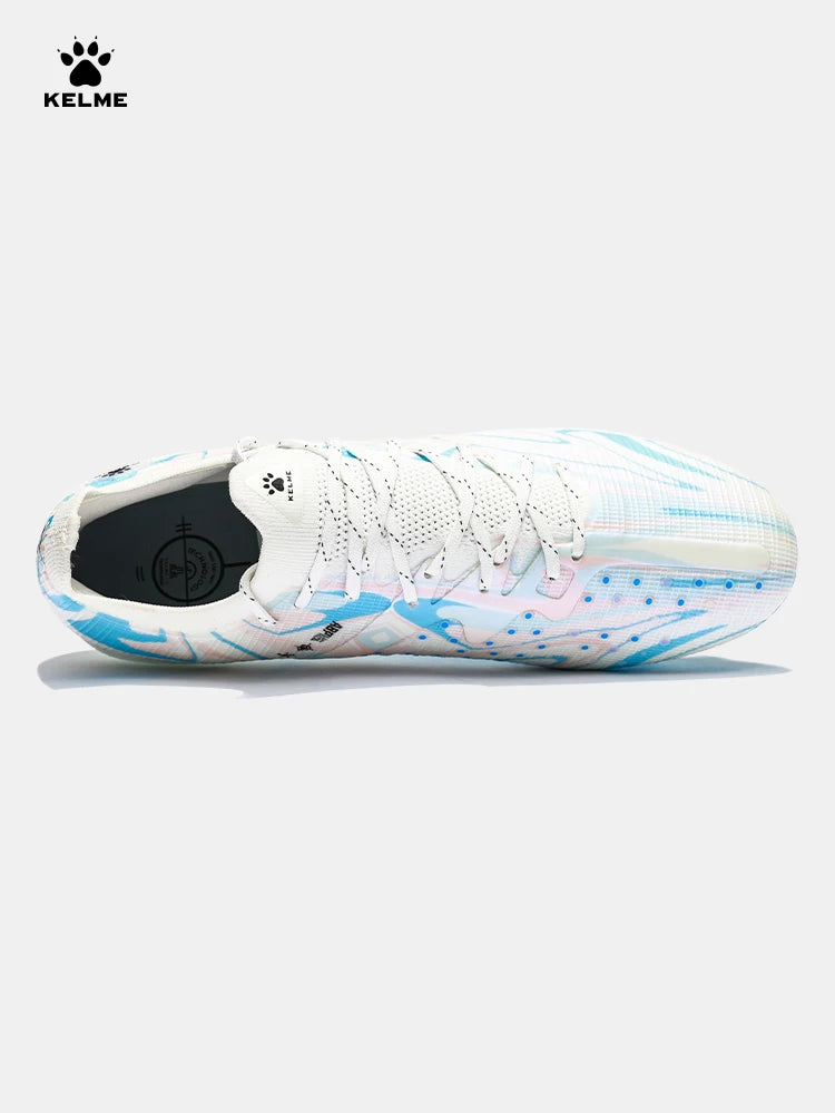 Ghete de fotbal Kelme pentru bărbați, Ag/fg, cu crampoane mixte, pentru adulți, profesionale, pentru competiții pe gazon artificial, ghete de fotbal pentru antrenament zilnic