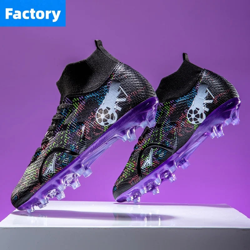 Professional Football Boots Men Soccer Shoes Society Football Cleats Ultralight Training Soccer Sneakers Men Outdoor Sports Shoe