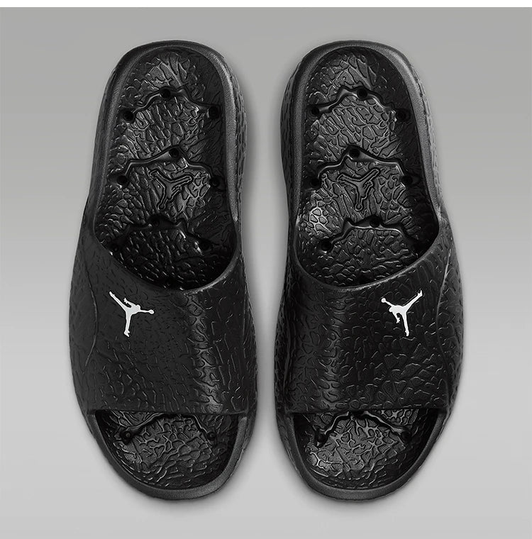 Sandalias de baño Nike Genuine Jordan para hombre con textura agrietada HQ2163-001