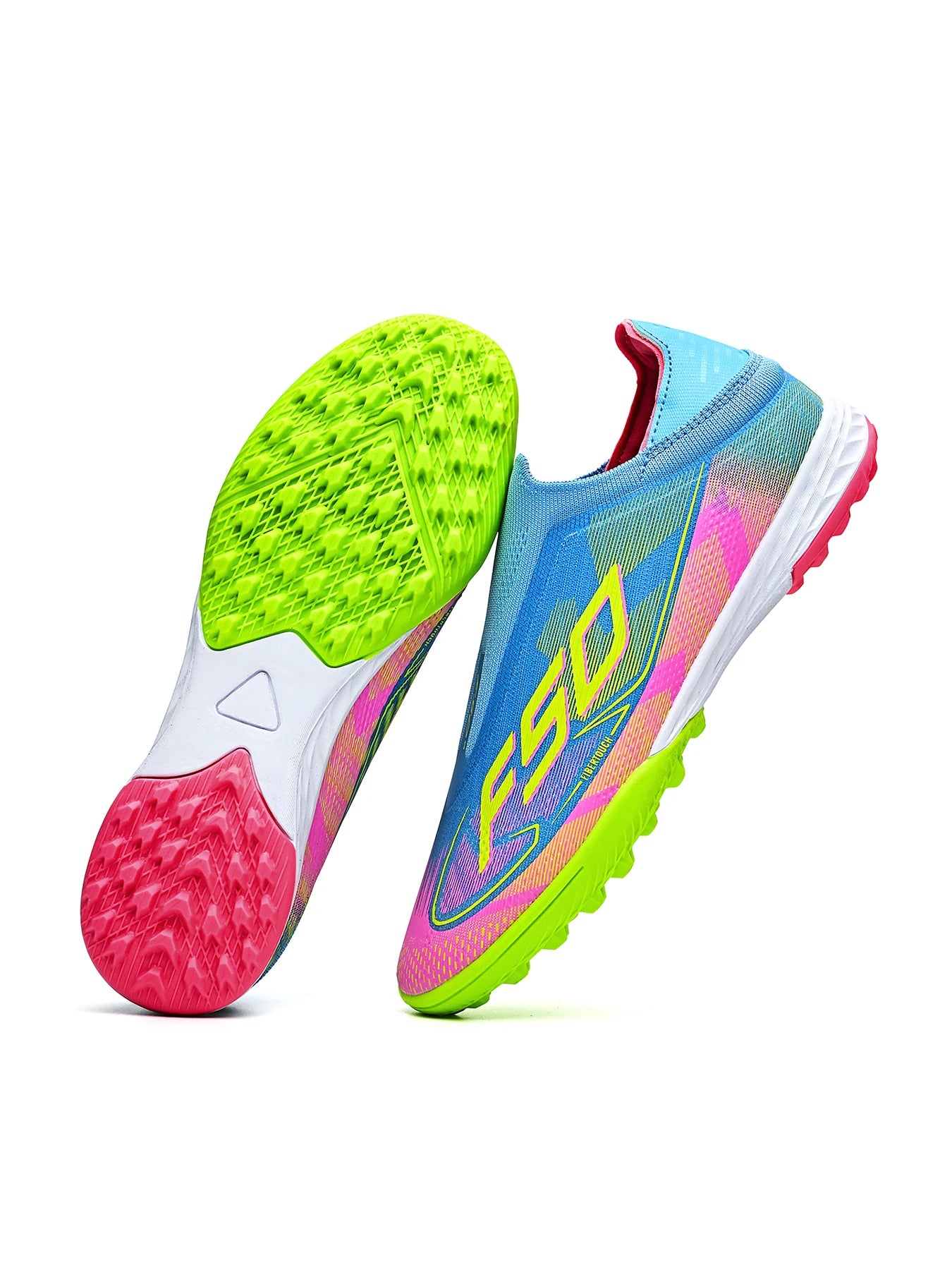 TF soccer shoes for training, anti-slip wear-resistant firm grip ankle protection lightweight comfortable