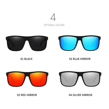 Fashion Vintage Square Unisex Sunglasses Men Women Luxury Brand Designer Men's Sun Glasses Driving Fishing Eyewear Man