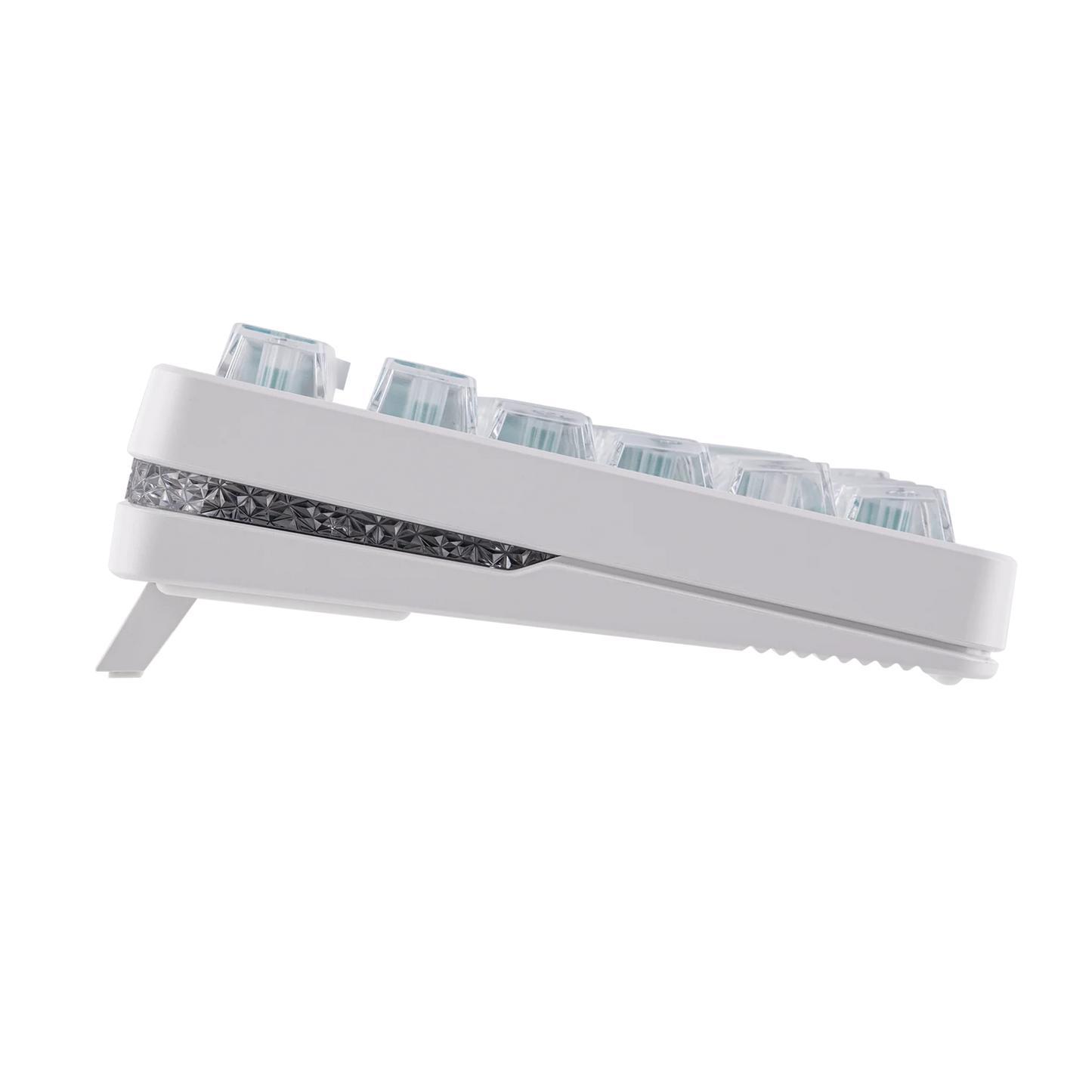 Teclado gaming EPOMAKER HE75 V2 75% ANSI US Layout inalámbrico trimodo con efecto Hall, activación ajustable de 0.005mm y activación rápida