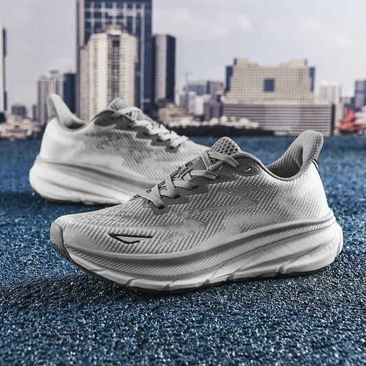 2025 nye afslappede løbesko til sport og udendørs brug, komfortable forår/sommer-sneakers med skridsikker sål, unisex til mænd og kvinder, bløde træningssko til mænd