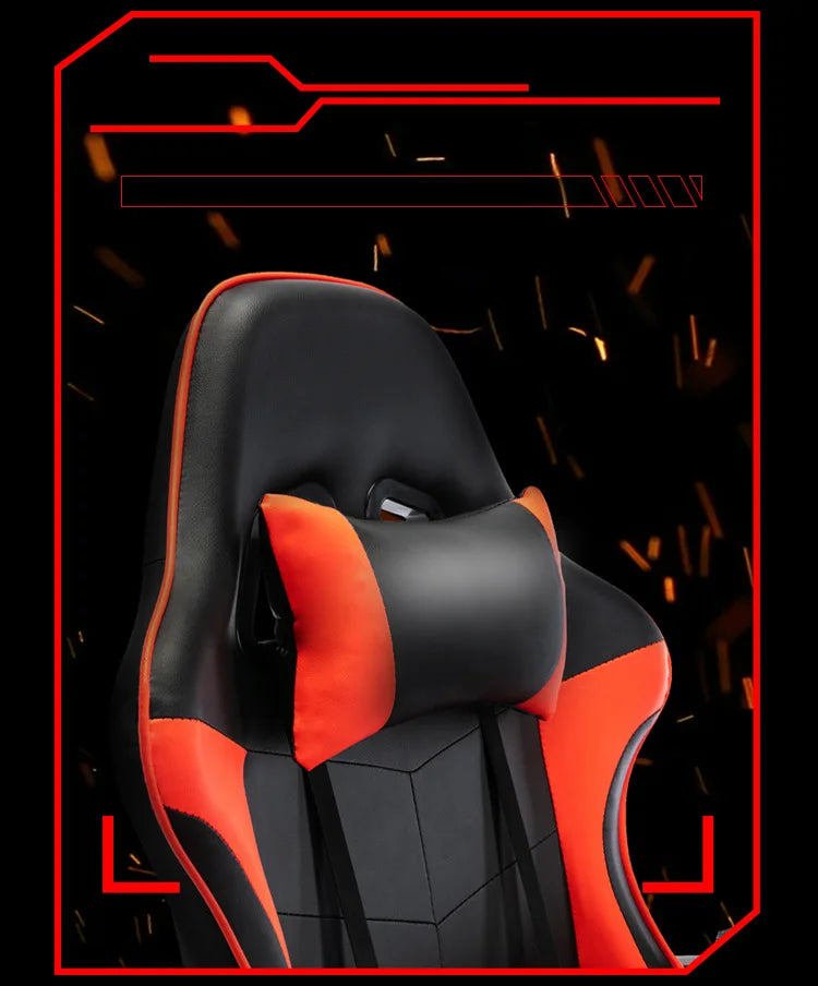 Silla gaming para cibercafé y esports Sponge, silla de ordenador para cibercafé, silla de oficina reclinable para el hogar, cómoda y giratoria