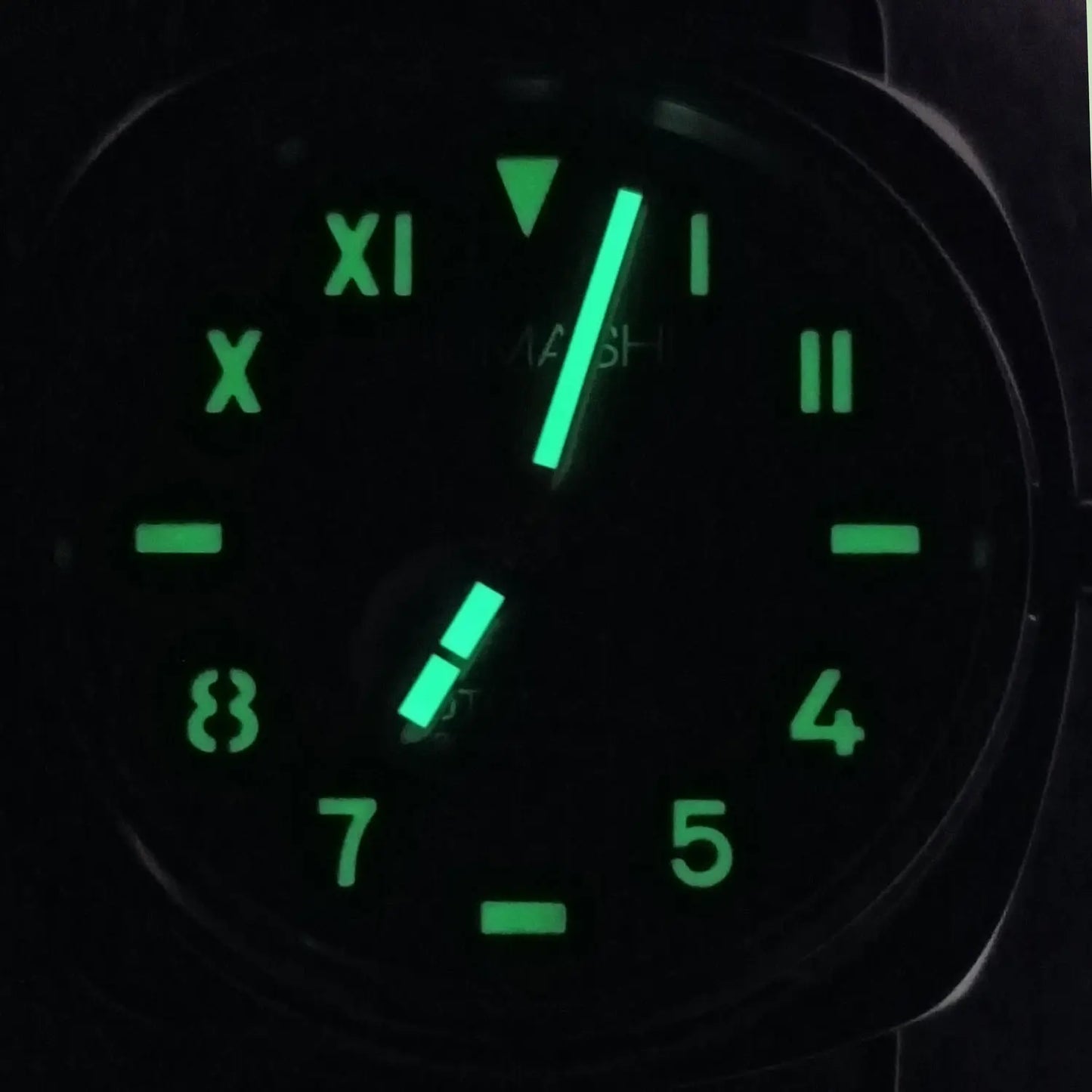 46mm Men's Watch Manual Winding Seagull ST3600 Movement Sapphire Glass Waterproof 316L Stainless Steels Custom Watch