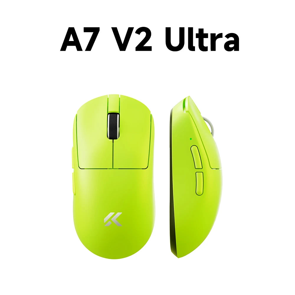 MCHOSE A7 V2 Lightweight Wireless Gaming Mouse, PAW3950 Sensor, Dual 8000Hz Polling Rate, 42,000 DPI Esports Gaming Mouse for PC & Office