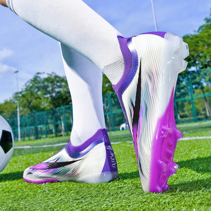 Chaussures de football de qualité pour hommes, chaussures de football pour garçons, bottes de football pour enfants, baskets de football unisexes.
