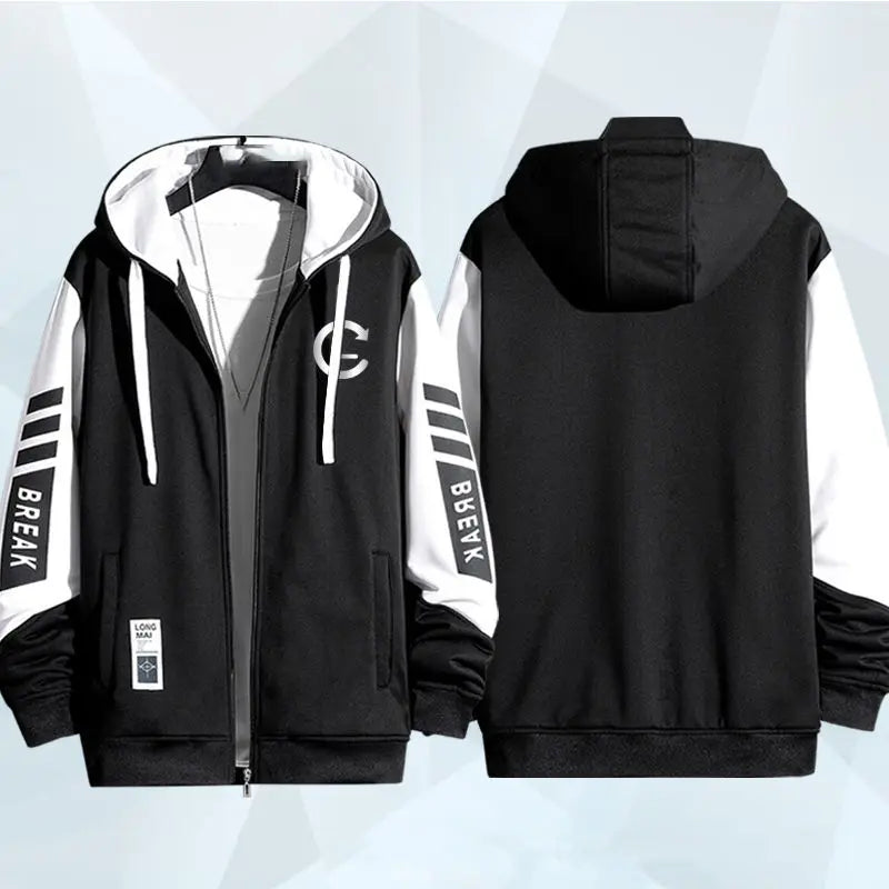 Produit gaming premium Fraquane, Anime Link Click Charles Lucas Same Coat Hoodies Cosplay Costume Sweatshirts Man Hoodie Women Man Clothing Men's Sweatshirts