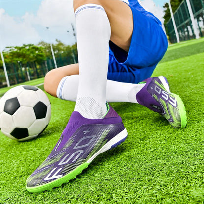 Nuevas botas de fútbol para hombre, tacos para césped, futsal, cómodas, ultraligeras, FG, antideslizantes, para interior y adultos