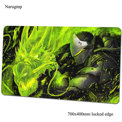 Alfombrilla de ratón Overwatch 700x400x3mm gaming anime con personalidad, esterilla de escritorio para oficina y notebook, regalo para niño, padmouse para juegos PC gamer