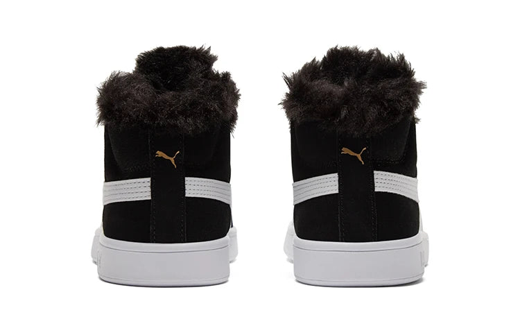 Baskets mi-hautes Puma Smash V2, chaleur, absorption des chocs, durabilité, noires 385005-01