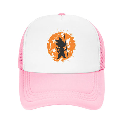 Unisex Dragon Ball Z Goku Dbz Trucker Hats Outdoor Mesh Baseball Caps Snapback Caps  Hats Sun Caps Trucker Cap High Quality